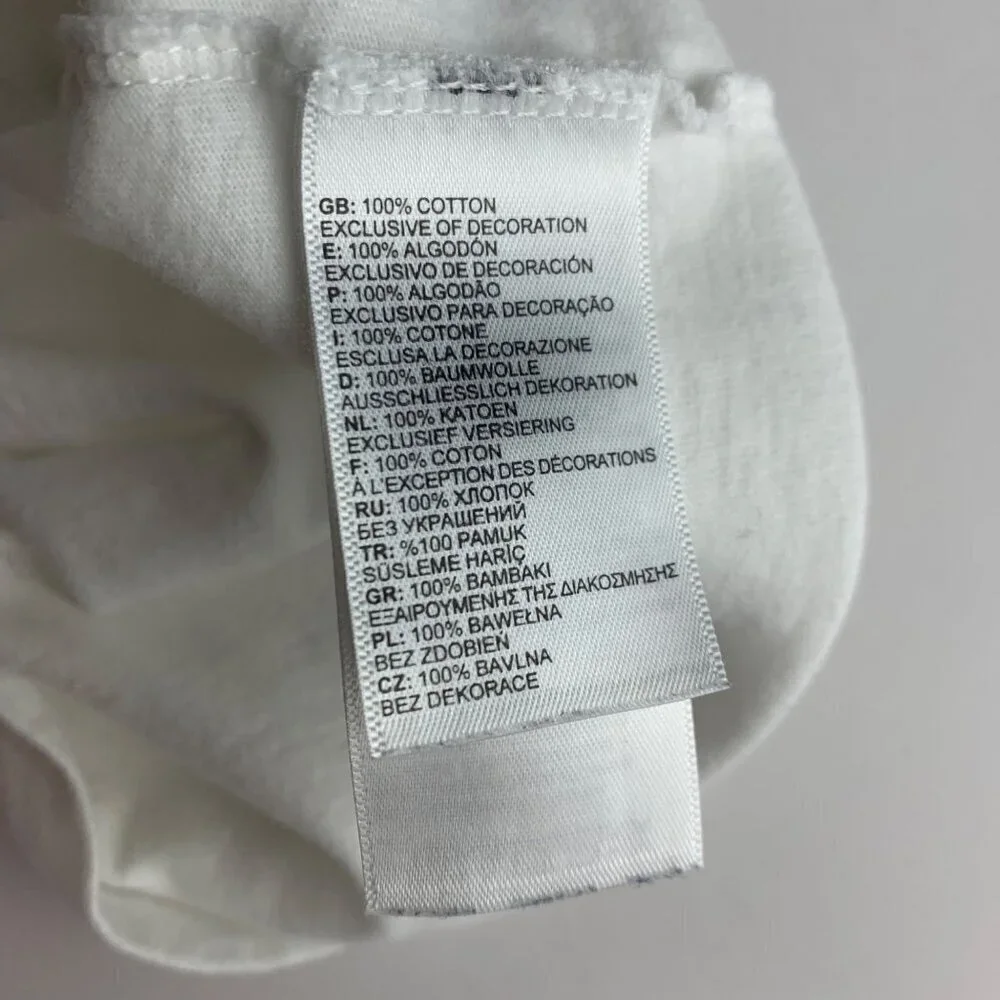 The North Face White Short Sleeve Crewneck Shirt Mens Large
